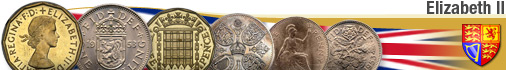 Sixpence coin from 1967 United kingdom