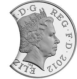 Large Obverse for 10p 2012 coin