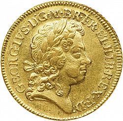 Large Obverse for Guinea 1719 coin