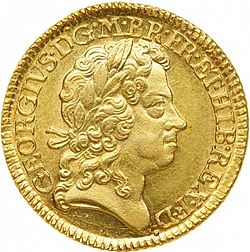 Large Obverse for Guinea 1720 coin
