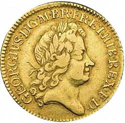 Large Obverse for Guinea 1724 coin