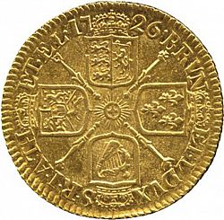 Large Obverse for Guinea 1726 coin
