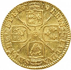 Large Reverse for Guinea 1719 coin