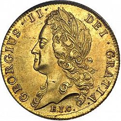 Large Obverse for Guinea 1739 coin