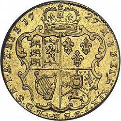 Large Reverse for Guinea 1727 coin