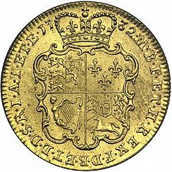 Large Reverse for Guinea 1732 coin