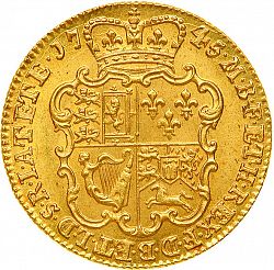 Large Reverse for Guinea 1745 coin