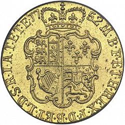 Large Reverse for Guinea 1752 coin