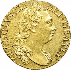 Large Obverse for Guinea 1785 coin