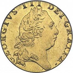 Large Obverse for Guinea 1799 coin