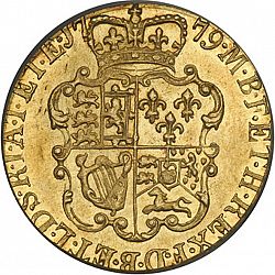 Large Reverse for Guinea 1779 coin