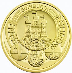 Large Reverse for £1 2011 coin