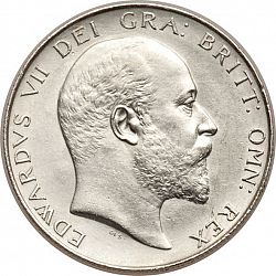 Large Obverse for Halfcrown 1904 coin