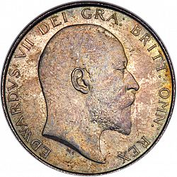 Large Obverse for Halfcrown 1906 coin