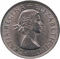 Large Obverse for Halfcrown 1967 coin