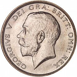 Large Obverse for Halfcrown 1912 coin