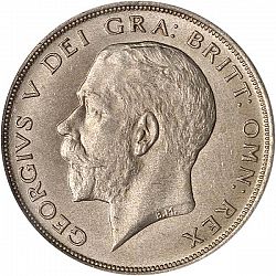Large Obverse for Halfcrown 1921 coin
