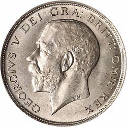 Large Obverse for Halfcrown 1922 coin