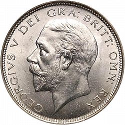 Large Obverse for Halfcrown 1926 coin
