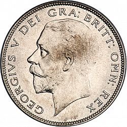 Large Obverse for Halfcrown 1930 coin