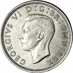 Large Obverse for Halfcrown 1946 coin