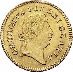 Large Obverse for Third Guinea 1803 coin