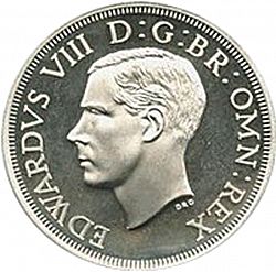 Large Obverse for Crown 1937 coin