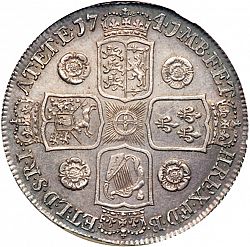 Large Reverse for Crown 1741 coin
