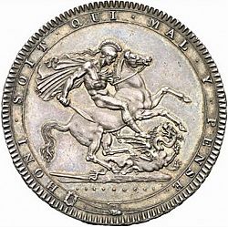 Large Reverse for Crown 1819 coin