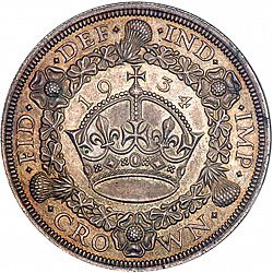 Large Reverse for Crown 1934 coin