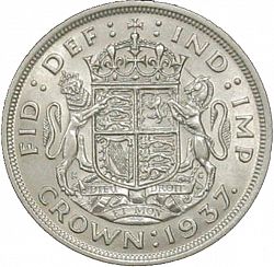 Large Reverse for Crown 1937 coin