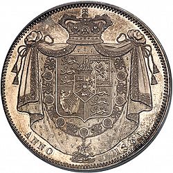 Large Reverse for Crown 1831 coin