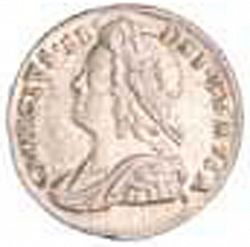Large Obverse for Penny 1737 coin