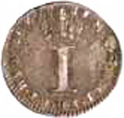 Large Reverse for Penny 1731 coin