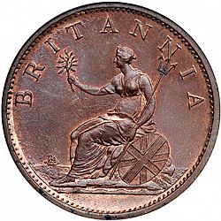 Large Reverse for Penny 1806 coin