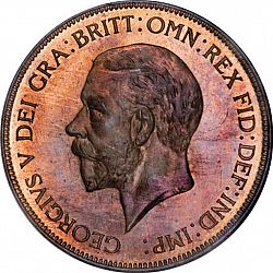 Large Obverse for Penny 1931 coin