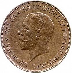 Large Obverse for Penny 1934 coin