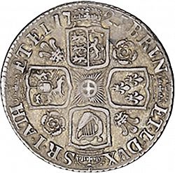 Large Reverse for Shilling 1725 coin