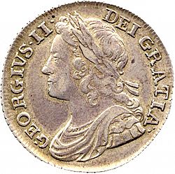 Large Obverse for Shilling 1739 coin