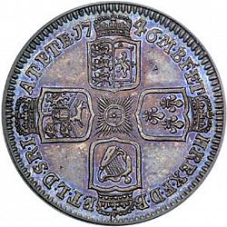 Large Reverse for Shilling 1746 coin
