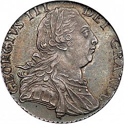 Large Obverse for Shilling 1798 coin