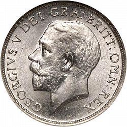 Large Obverse for Shilling 1916 coin