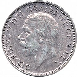Large Obverse for Shilling 1926 coin
