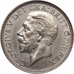 Large Obverse for Shilling 1927 coin