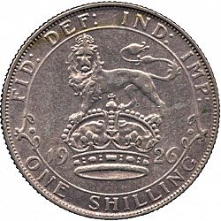 Large Reverse for Shilling 1926 coin