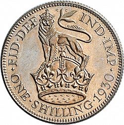 Large Reverse for Shilling 1930 coin