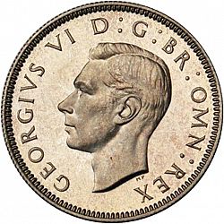 Large Obverse for Shilling 1939 coin