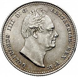 Large Obverse for Shilling 1834 coin