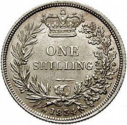 Large Reverse for Shilling 1834 coin