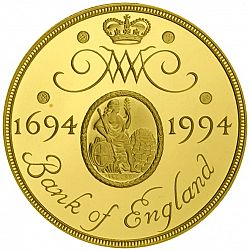 Large Reverse for £2 1994 coin